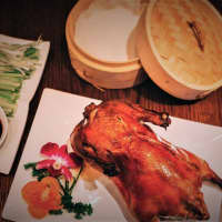 <p>Peking Duck at Ginkgo Sichuan Chinese Restaurant</p>