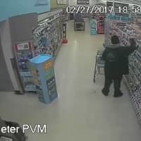<p>The suspect in the theft of dietary supplements from a Walgreens pharmacy in Monroe.</p>