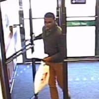 <p>The robber entered the Hudson City Savings Bank around 9:30 a.m., police said.</p>
