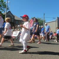 <p>Residents from all walks of life take part in the Memorial Day parade in Westport. </p>