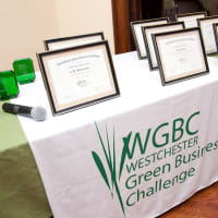 <p>Participants of the Westchester Green Business Challenge were honored Thursday night for going green. </p>