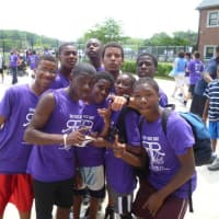 <p>New Rochelle youngsters enjoy Ray Rice Day each summer.</p>