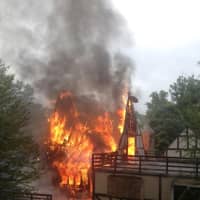 <p>Firefighters responded to a house fire at 202 Steep Hill Road on Thursday.</p>