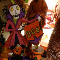 <p>Sassafras is known for its elaborate Halloween decorations. </p>