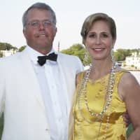 <p>Tom and Brooke Ashforth of Greenwich enjoy Family Centers&#x27; recent &quot;Gatsby on the Sound&quot; fundraiser.</p>