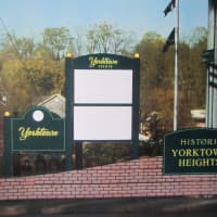 <p>The Citizens For A Progressive Yorktown also presented plans for new uniform signage around the town. </p>