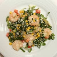 <p>John Breitfelder&#x27;s winning recipe is for quinoa risotto with shrimp and kale. He credits his mom for his healthy eating habits</p>