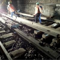<p>The project includes track and drainage improvements, tie replacement, fencing repairs and general cleanup. </p>