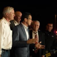 <p>Gov. Dannel Malloy holds a press conference with Bridgeport and Fairfield officials regarding Friday&#x27;s train derailment on the New Haven Line.</p>