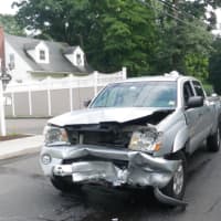 <p>A pickup truck was also involved in Friday&#x27;s five-car crash on Riverside Avenue.</p>
