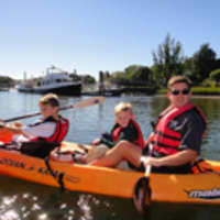 <p>Take a kayak tour at the Norwalk Boat Show. </p>