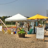 <p>The concession stand at Southport Beach is what is under contention with locals and the town.</p>