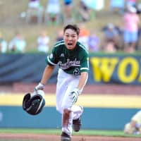 <p>Westport&#x27;s Chad Knight scores a single during Friday&#x27;s Little League World Series game against Sammamish, Wash. </p>