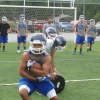 <p>Dobbs Ferry&#x27;s Tim Soave leads the Eagles int the 2013 football season.</p>