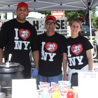 <p>Dobb&#x27;s Dawg House of Dobbs Ferry sold their locally famous hotdogs to hungry fairgoers. </p>