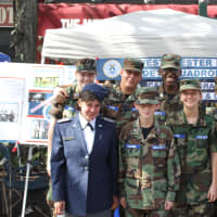 <p>The Westchester Cadet Squadron Civil Air Patrol participated by handing out information about their various projects and programs.</p>