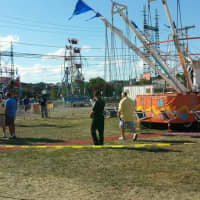 <p>The swing ride at the Norwalk Oyster Festival came to an abrupt halt, injuring about 13 children on Sunday. </p>