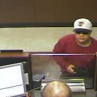 <p>This is the suspect in the Thursday robbery of Chase Bank in Fairfield. He was captured on surveillance video.</p>
