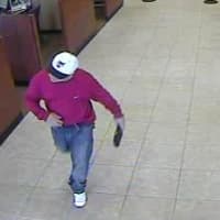 <p>This is the suspect in the Thursday robbery of Chase Bank in Fairfield. He was captured on surveillance video.</p>