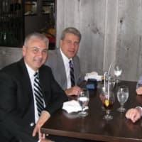 <p>From the right, Michael Tetreau and Mark Barnhart dine at Fairifeld&#x27;s The Chelsea with Bob Hojnacki and Bob Palermo, during 2012&#x27;s Restaurant Week.</p>