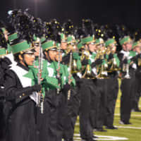 <p>The Norwalk High School Marching Bears perform at Saturday&#x27;s competition in Trumbull.</p>
