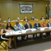 <p>The Elmsford Village Board and District School Board showed solidarity for an anti-bullying campaign.</p>