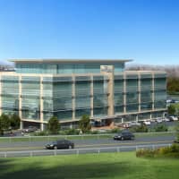 <p>A rendering of what the new WESTMED facility in Harrison will look like when completed in 2015.</p>