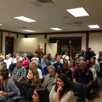 <p>Residents packed town hall Tuesday night to see Simon Property&#x27;s presentation for its JV Mall expansion.</p>