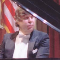 <p>Gerald Robbins, a world renowned pianist, also derives satisfaction from teaching children at Hoff-Barthelson Music School in Scarsdale.</p>