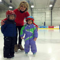 <p>Wilton resident Karen Christensen, a heart disease survivor and former Ice Capades performer, is an ice skating instructor at Twin Rinks in Stamford.</p>