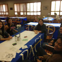 <p>Women at Pace University in Pleasantville met to discuss leadership development.
</p>