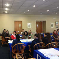<p>Women at Pace University in Pleasantville met to discuss leadership development.
</p>