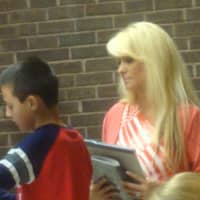<p>John Del Vecchio of Yorktown talks about his experiences under the Common Core and how it has increased his stress as his mother Linda looks on.</p>