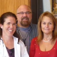 <p>Kelly Sullivan, left, Glenn Shephard, center and Dale Ford work at the Human Service Council&#x27;s Dr. Robert E. Appleby School Based Health Center at Norwalk High School.</p>