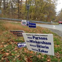 <p>Fallen leaves and campaign signs are familiar sites throughout Westchester these days.</p>