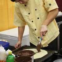 <p>Bonjour Crepes used chocolate in many of the stuffed crepes they sold.</p>