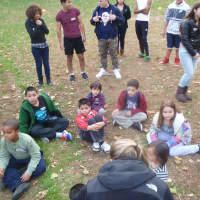<p>Children learn to play with the help of their teen mentors in &quot;Backyard Sports&quot; in Elmsford.</p>