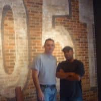 <p>Partners Tony Fortunate and Eddie Martinez are excited for the opening of their newest restaurant, 105-Ten.</p>