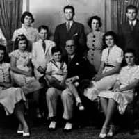<p>The Kennedy family.</p>