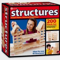 <p>The Keva Structures 200-plank set will be a popular holiday gift for children ages 5-and-up.</p>
