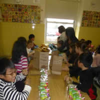 <p>Fourth-graders at Bronxville&#x27;s Anne Hutchinson Elementary recently helped make bag lunches for Hope Community Services in New Rochelle.</p>