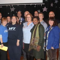 <p>Organizers and advocates congregated together for the rally.</p>