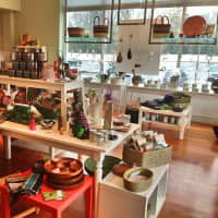 <p>Fairfield resident Christine Schwartz opened her new story, 5 Oceans Fair Trade, to sell unique fair trade items from around the world. </p>