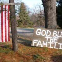 <p>Memorials for the victims of the Sandy Hook shooting filled the neighborhoods of Newtown a year ago. </p>