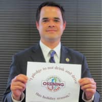 <p>Senator David Carlucci is taking the pledge this holiday season to not drink and drive.</p>