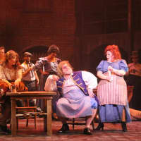 <p>The cast performs, &quot;Master of the House.&quot;</p>