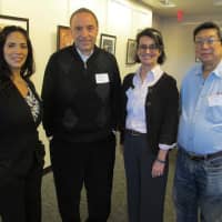 <p>From left: Jackie Melendez of The Bridge Fund of Westchester, Marty Gorman and Catarina Dolsten of the Children&#x27;s Health and Resource Foundation, and William Kaung of OCA of Westchester and the Hudson Valley.</p>
