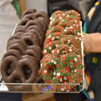 <p>Chocolate covered pretzels are available at The Candy Scoop.</p>