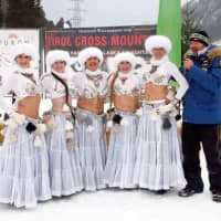 <p>The belly dancers recently raised money for charity in Austria.</p>