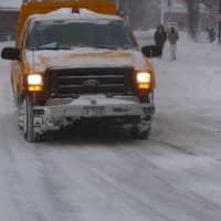 <p>Despite snow plows and salting, many local roadways were slippery as temperatures dropped to below 10 degrees.</p>